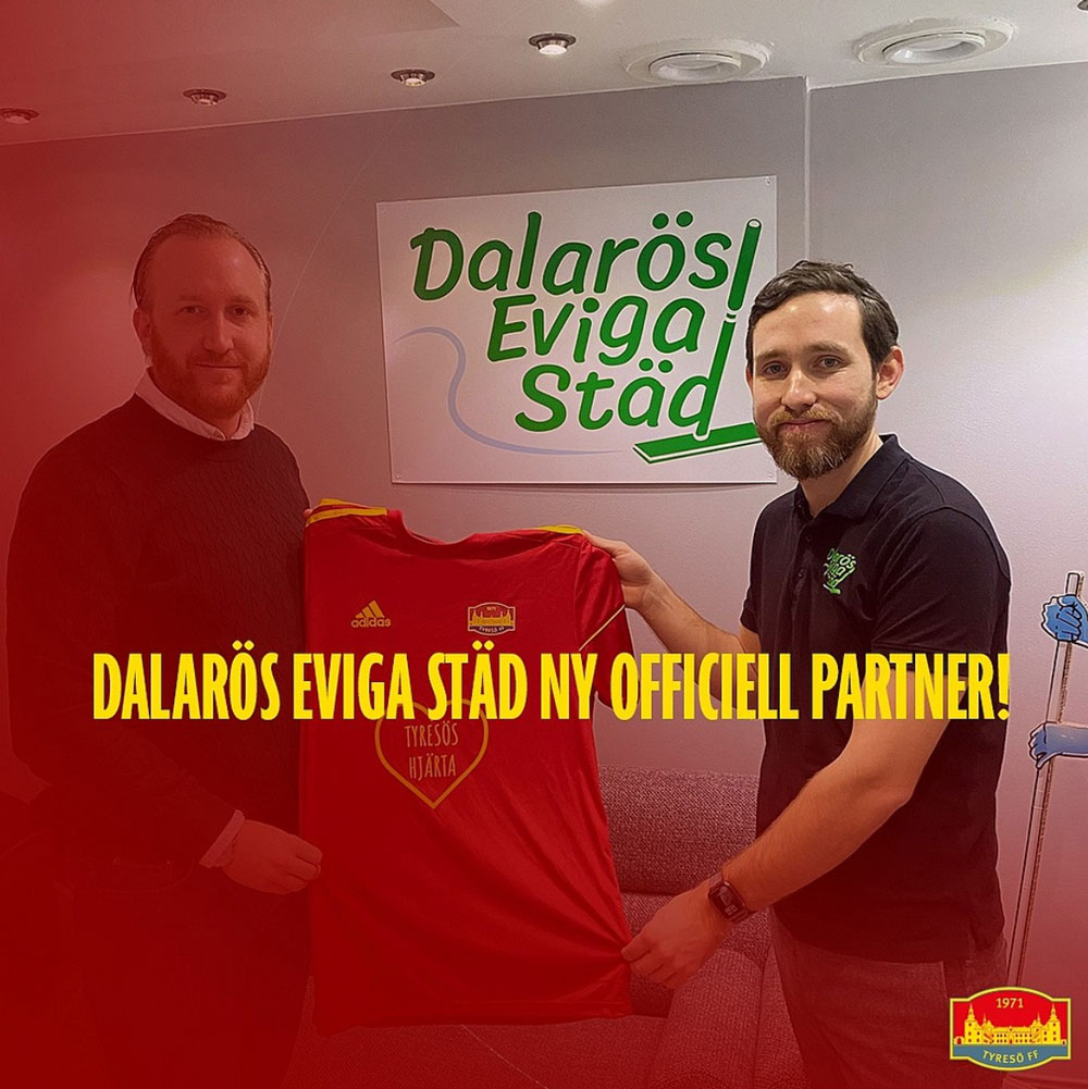 Dalarös eviga städ ny officiell partner!